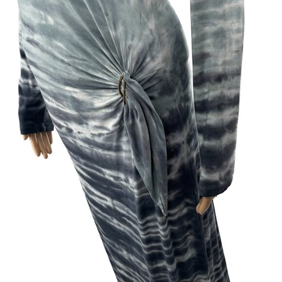 Young Fabulous & Broke Blue Ombre Bennet Tie Dye Dress - Picture 8 of 13